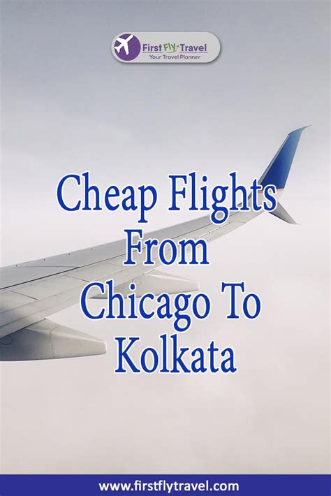 First Flight. . Kolkata to chicago flight